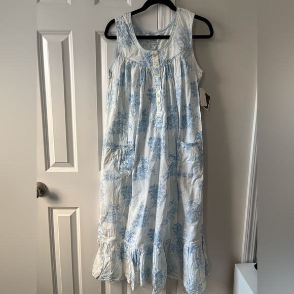 Vintage Deadstock NWT Jennifer Moore Cotton Nightgown - Picture 2 of 8
